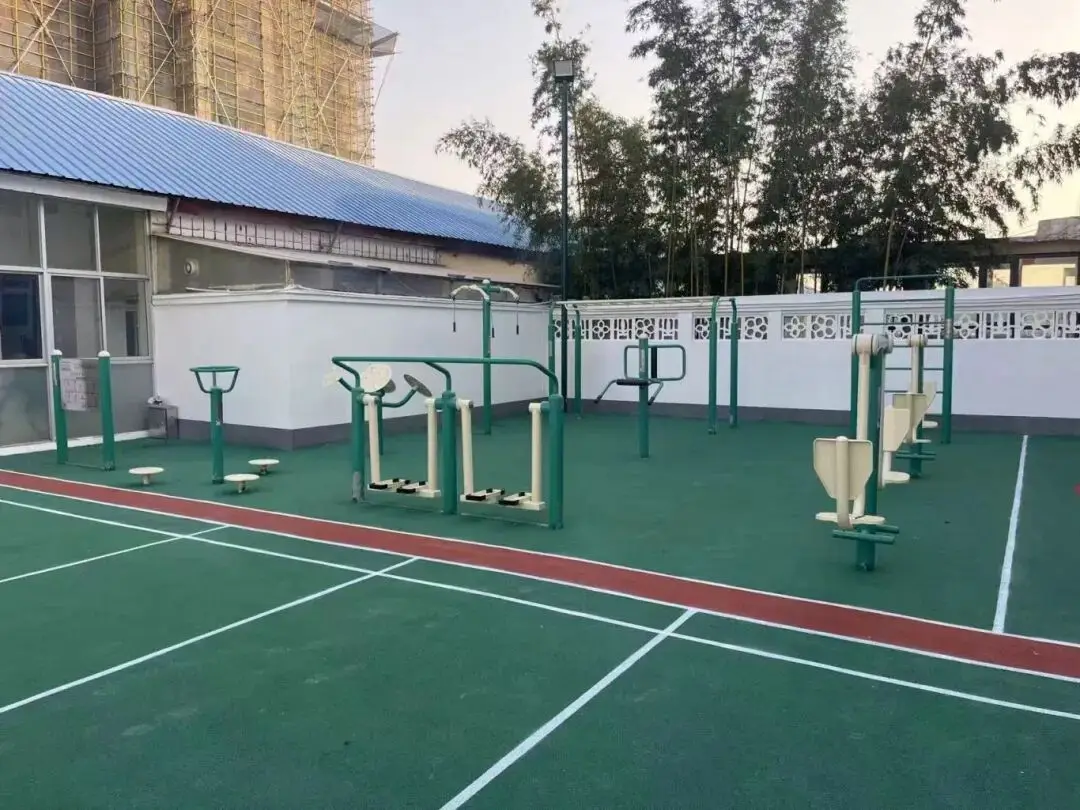縣區(qū)動態(tài)丨東?？h文體廣電和旅游局開展公共體育器材安全巡查工作